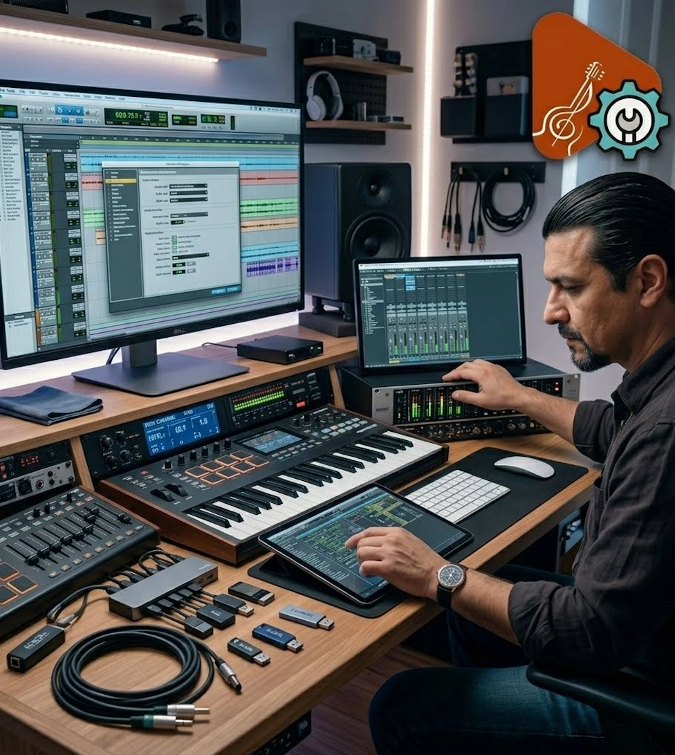 Instalación de software musical
